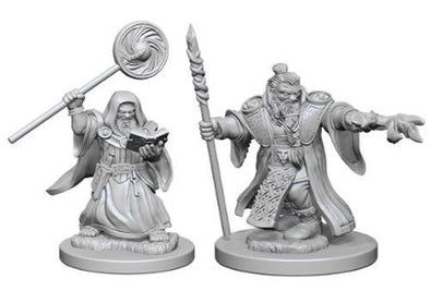 Dungeons & Dragons Nolzur's Marvelous Unpainted Minis: Dwarf Male Wizard available at 401 Games Canada