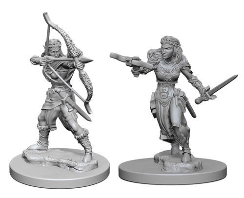 Dungeons & Dragons Nolzur's Marvelous Unpainted Minis: Elf Female Ranger available at 401 Games Canada