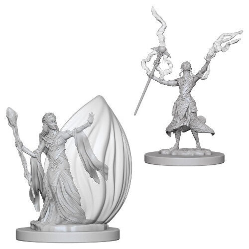 Dungeons & Dragons Nolzur's Marvelous Unpainted Minis: Elf Female Wizard available at 401 Games Canada