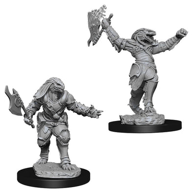 Dungeons & Dragons Nolzur's Marvelous Unpainted Minis: Female Dragonborn Fighter available at 401 Games Canada