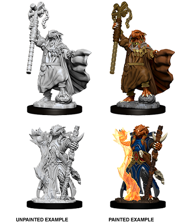 Dungeons & Dragons Nolzur's Marvelous Unpainted Minis: Female Dragonborn Sorcerer available at 401 Games Canada