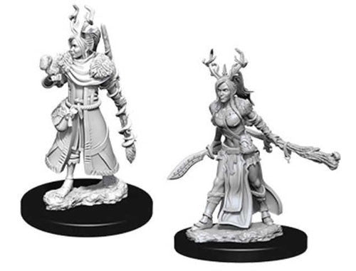 Dungeons & Dragons Nolzur's Marvelous Unpainted Minis: Female Human Druid available at 401 Games Canada