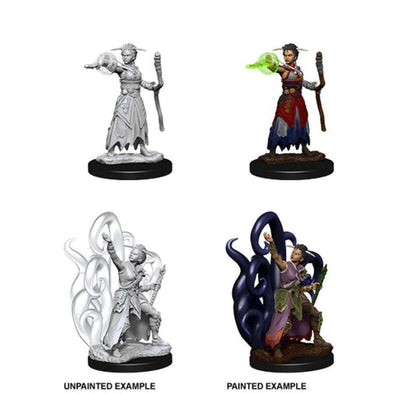 Dungeons & Dragons Nolzur's Marvelous Unpainted Minis: Female Human Warlock available at 401 Games Canada