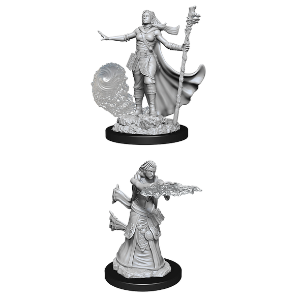 Dungeons & Dragons Nolzur's Marvelous Unpainted Minis: Female Human Wizard available at 401 Games Canada