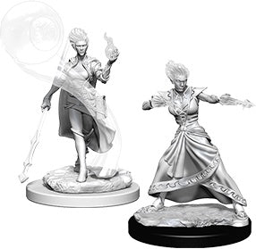 Dungeons & Dragons Nolzur's Marvelous Unpainted Minis: Fire Genasi Female Wizard available at 401 Games Canada