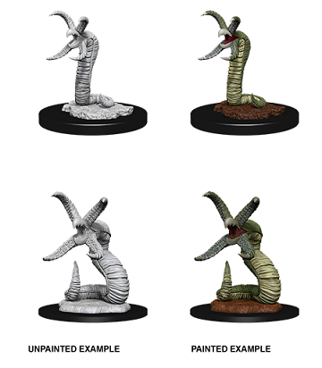 Dungeons & Dragons Nolzur's Marvelous Unpainted Minis: Grick and Grick Alpha available at 401 Games Canada