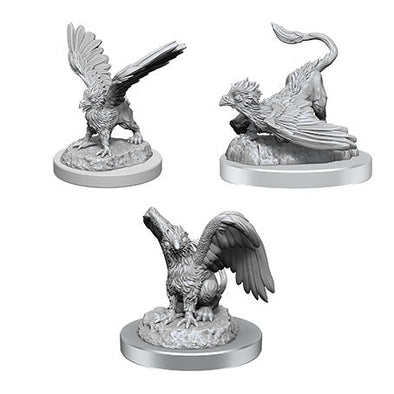 Dungeons & Dragons Nolzur's Marvelous Unpainted Minis: Griffon Hatchlings available at 401 Games Canada