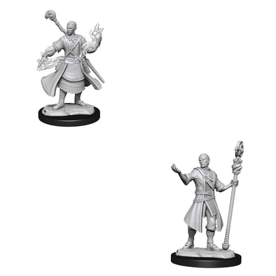 Dungeons & Dragons Nolzur's Marvelous Unpainted Minis: Half-Elf Wizard Male available at 401 Games Canada