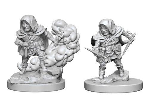 Dungeons & Dragons Nolzur's Marvelous Unpainted Minis: Halfling Male Rogue available at 401 Games Canada