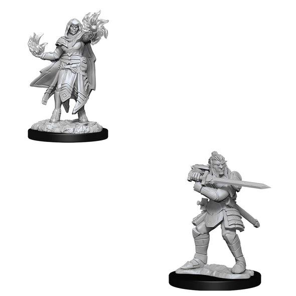 Dungeons & Dragons Nolzur's Marvelous Unpainted Minis: Hobgoblin Fighter & Wizard available at 401 Games Canada