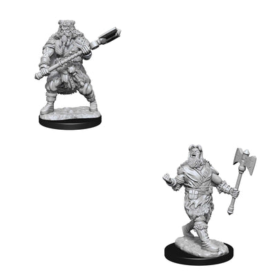 Dungeons & Dragons Nolzur's Marvelous Unpainted Minis: Human Barbarian Male available at 401 Games Canada