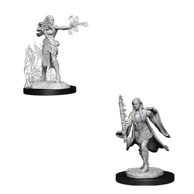 Dungeons & Dragons Nolzur's Marvelous Unpainted Minis: Human Female Warlock/Sorcerer available at 401 Games Canada