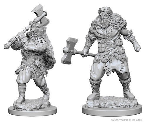 Dungeons & Dragons Nolzur's Marvelous Unpainted Minis: Human Male Barbarian available at 401 Games Canada