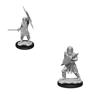 Dungeons & Dragons Nolzur's Marvelous Unpainted Minis: Human Male Fighter available at 401 Games Canada