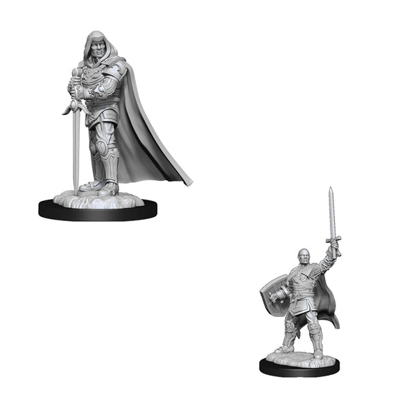 Dungeons & Dragons Nolzur's Marvelous Unpainted Minis: Human Male Paladin available at 401 Games Canada