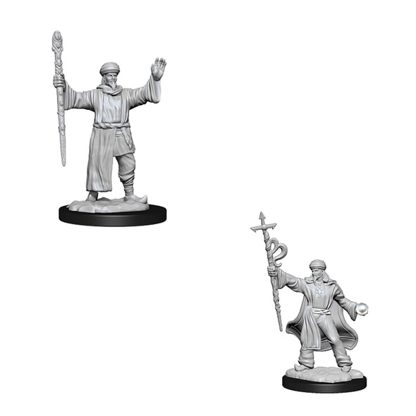 Dungeons & Dragons Nolzur's Marvelous Unpainted Minis: Human Male Wizard available at 401 Games Canada