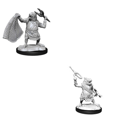 Dungeons & Dragons Nolzur's Marvelous Unpainted Minis: Kuo-Toa/Kuo-Toa with Whip available at 401 Games Canada