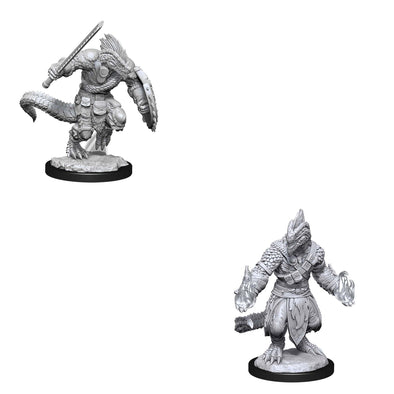 Dungeons & Dragons Nolzur's Marvelous Unpainted Minis: Lizardfolk Barbarian/Cleric available at 401 Games Canada