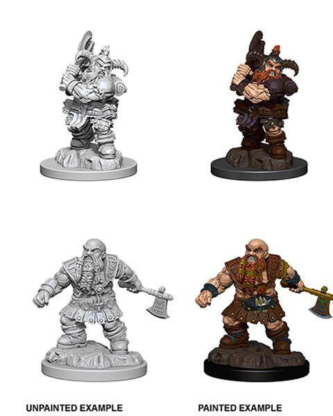 Dungeons and Dragons Nolzur's Marvelous Unpainted Minis: Male Dwarf Barbarian is available at 401 Games Canada, Canada's Source for RPG!