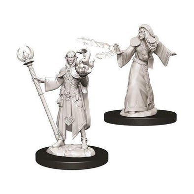 Dungeons & Dragons Nolzur's Marvelous Unpainted Minis: Male Elf Wizard available at 401 Games Canada