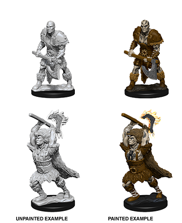 Dungeons & Dragons Nolzur's Marvelous Unpainted Minis: Male Goliath Barbarian available at 401 Games Canada