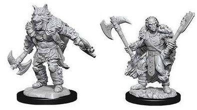 Dungeons & Dragons Nolzur's Marvelous Unpainted Minis: Male Half-Orc Barbarian available at 401 Games Canada