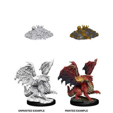 Dungeons & Dragons Nolzur's Marvelous Unpainted Minis: Red Dragon Wyrmling available at 401 Games Canada