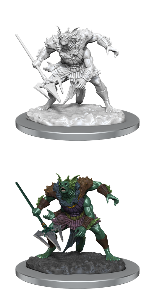 Dungeons & Dragons Nolzur's Marvelous Unpainted Minis: Sahuagin Baron available at 401 Games Canada