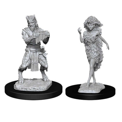 Dungeons & Dragons Nolzur's Marvelous Unpainted Minis: Satyr and Dryad available at 401 Games Canada