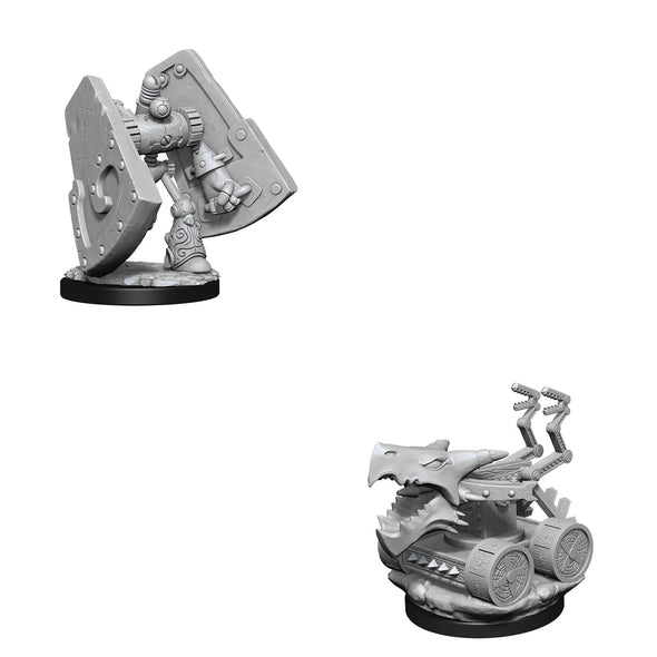 Dungeons & Dragons Nolzur's Marvelous Unpainted Minis: Stone Defender/Oaken Bolt available at 401 Games Canada