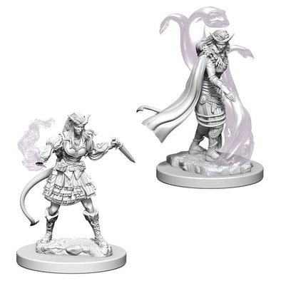 Dungeons & Dragons Nolzur's Marvelous Unpainted Minis: Tiefling Female Sorcerer available at 401 Games Canada