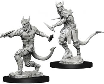 Dungeons & Dragons Nolzur's Marvelous Unpainted Minis: Tiefling Male Rogue available at 401 Games Canada