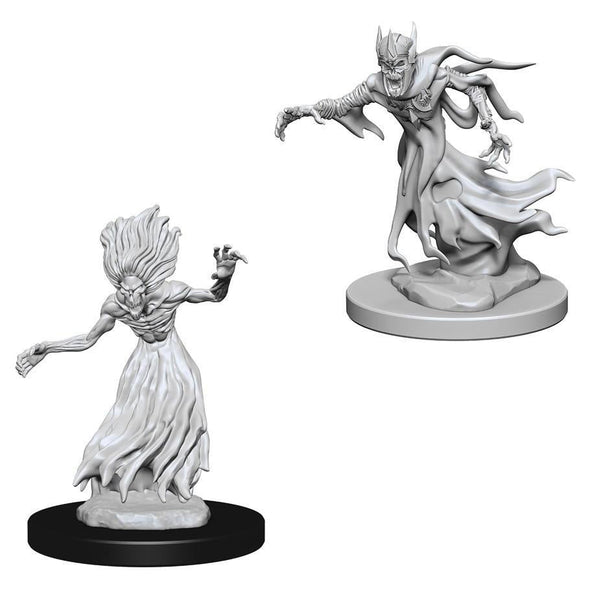 Dungeons & Dragons Nolzur's Marvelous Unpainted Minis: Wraith & Specter available at 401 Games Canada