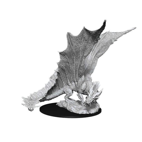 Dungeons & Dragons Nolzur's Marvelous Unpainted Minis: Young Gold Dragon available at 401 Games Canada