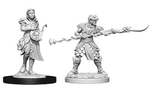 Dungeons & Dragons Nolzur's Marvelous Unpainted Minis: Yuan-Ti Pureblood Adventurers available at 401 Games Canada