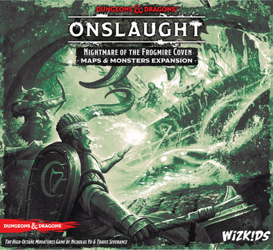 Dungeons & Dragons: Onslaught: Nightmare of the Frogmire Coven Maps and Monsters Expansion available at 401 Games Canada