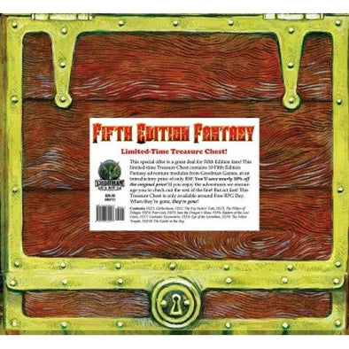 Dungeons and Dragons - 5th Edition - Fifth Edition Fantasy: Treasure Chest Boxed Set available at 401 Games Canada