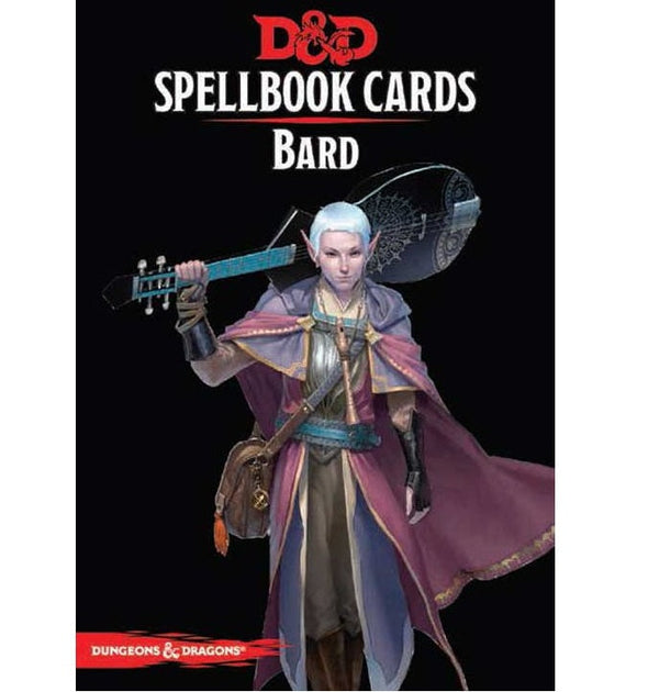 Dungeons and Dragons 5th Edition - Spellbook Cards - 2nd Edition - Bard available at 401 Games Canada