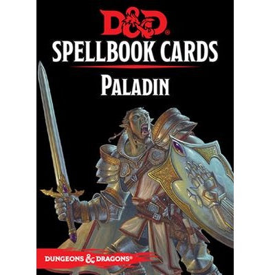 Dungeons and Dragons 5th Edition - Spellbook Cards - 2nd Edition - Paladin available at 401 Games Canada
