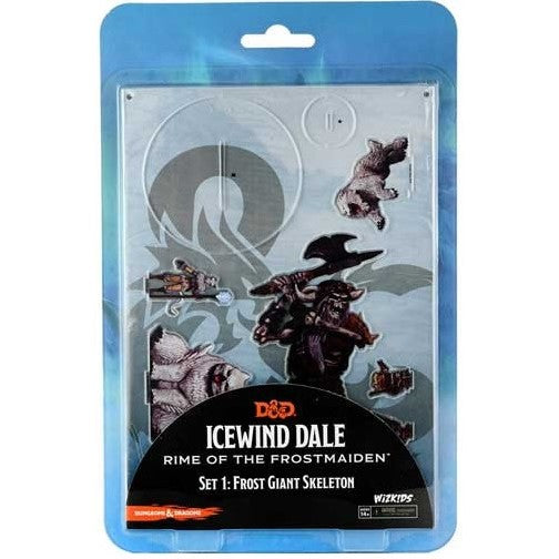 Dungeons and Dragons Acrylic Pawns - Idols of the Realms - Icewind Dale: Rime of the Frostmaiden - Set 1: Frost Giant Skeleton available at 401 Games Canada