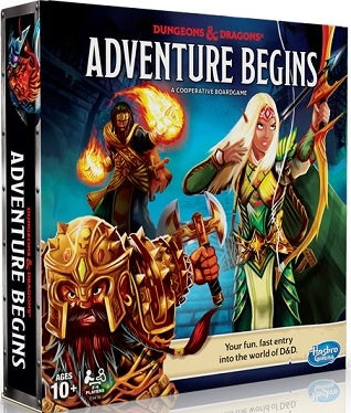 Dungeons and Dragons - Adventure Begins Board Game available at 401 Games Canada