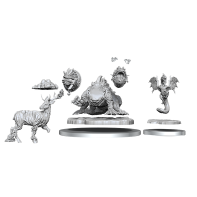 Dungeons and Dragons Frameworks - Unassembled Miniatures - Basilisk (Pre-Order) available at 401 Games Canada