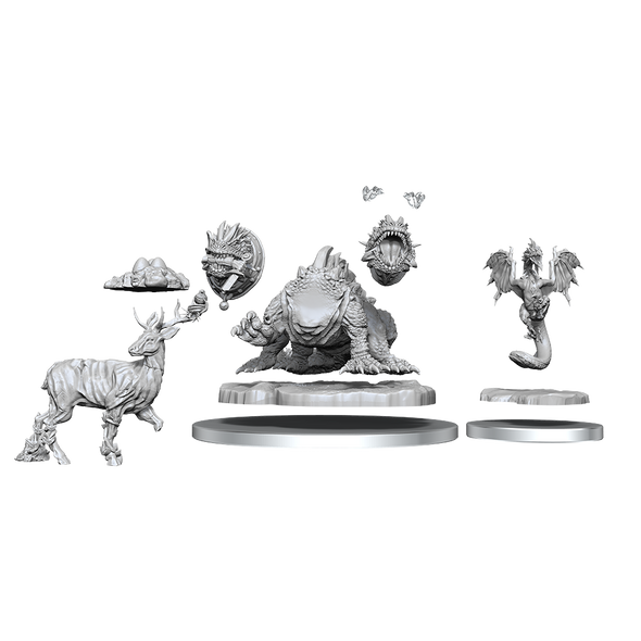 Dungeons and Dragons Frameworks - Unassembled Miniatures - Basilisk (Pre-Order) available at 401 Games Canada