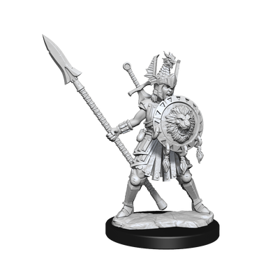 Dungeons and Dragons Frameworks - Unassembled Miniatures - Human Fighter Female available at 401 Games Canada