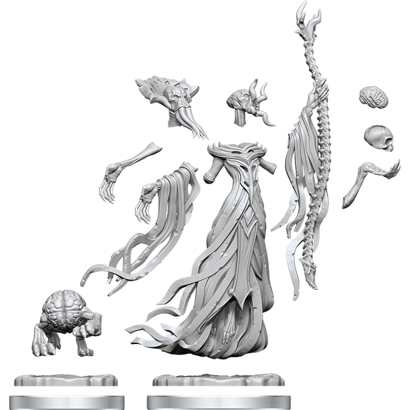Dungeons and Dragons Frameworks - Unassembled Miniatures - Mind Flayer available at 401 Games Canada