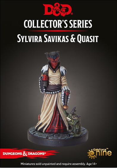 Dungeons and Dragons Miniature Collector's Series - Sylvira Savikas & Quasit available at 401 Games Canada