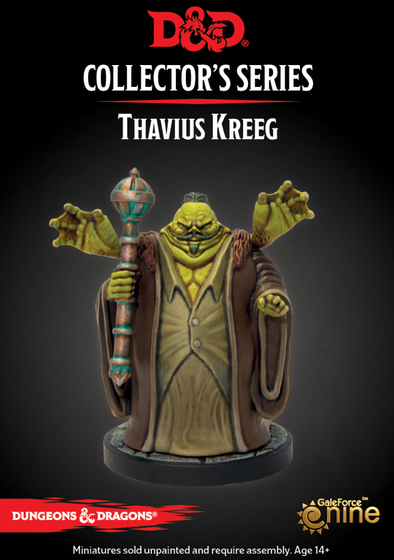 Dungeons and Dragons Miniature Collector's Series - Thavus Kreeg available at 401 Games Canada