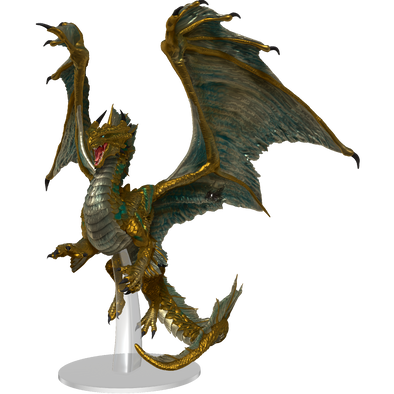 Dungeons and Dragons Minis - Icons of the Realms: Adult Bronze Dragon available at 401 Games Canada