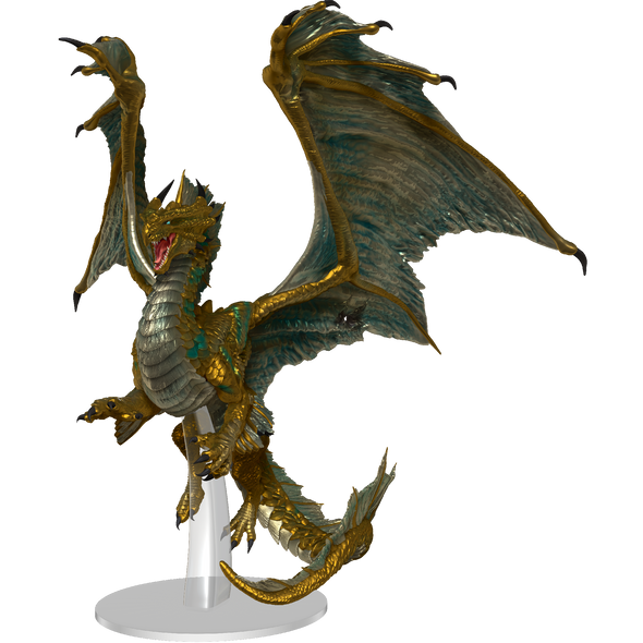 Dungeons and Dragons Minis - Icons of the Realms: Adult Bronze Dragon available at 401 Games Canada