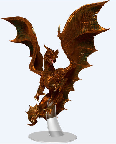 Dungeons and Dragons Minis - Icons of the Realms: Adult Copper Dragon available at 401 Games Canada